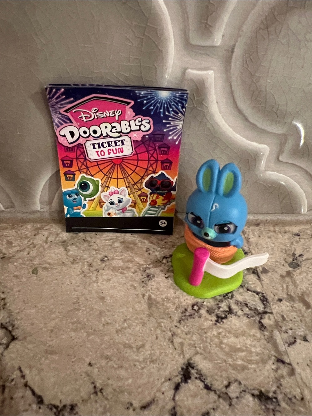 4/$14 Disney Doorables Ticket to Fun Series Figure, Bunny, Rare!
